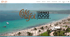 Desktop Screenshot of cafedelsolib.com